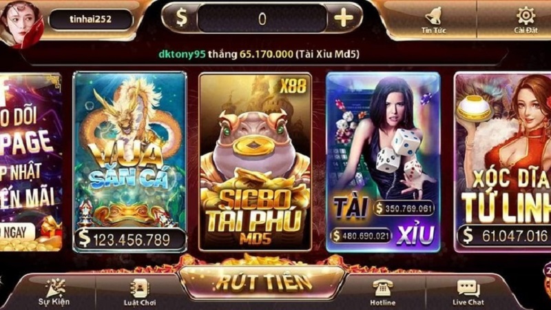 Tài xỉu online rất quen thuộc trên các cổng game trực tuyến